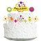 Big Dot of Happiness Tutti Fruity - Frutti Summer Birthday Party Cake Decorating Kit - Happy Birthday Cake Topper Set - 11 Pieces